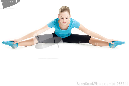 Image of young fitness woman