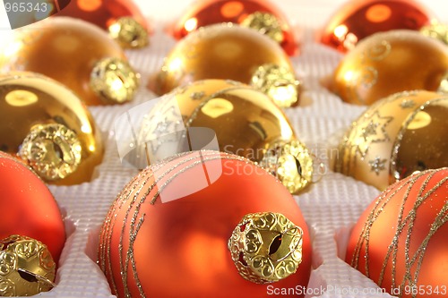 Image of Christmas balls