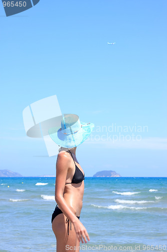 Image of Sexy bikini model