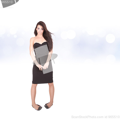Image of portrait of a beautiful woman