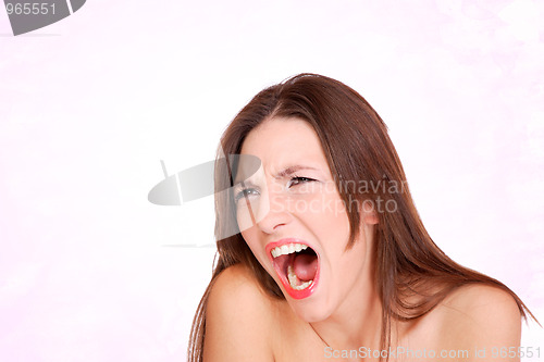 Image of portrait of a beautiful woman