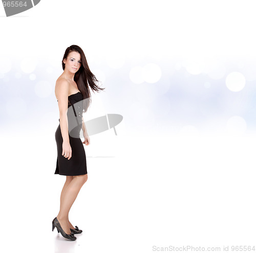 Image of portrait of a beautiful woman