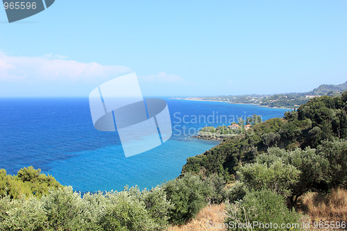 Image of Coastline of Zakynthos, Greece