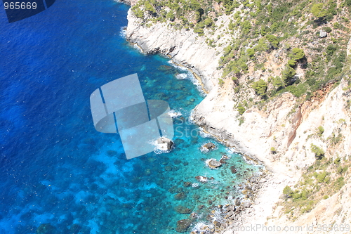 Image of Cliffs on Zakynthos island