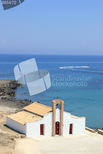 Image of Church of Saint Nikolas beach