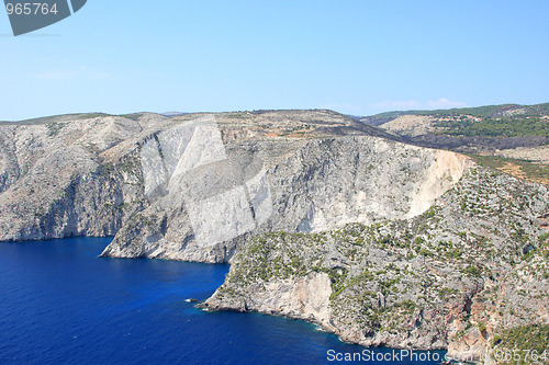 Image of Coastline of Zakynthos, Greece