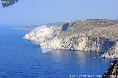 Image of Coastline of Zakynthos, Greece