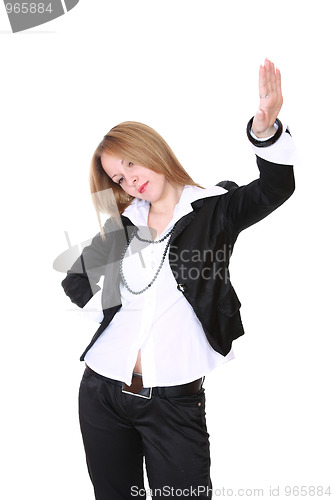 Image of Smiling business woman.