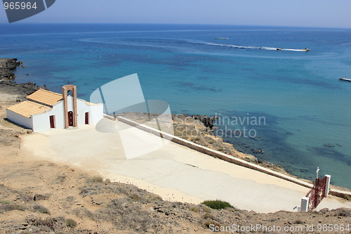 Image of Church of Saint Nikolas beach