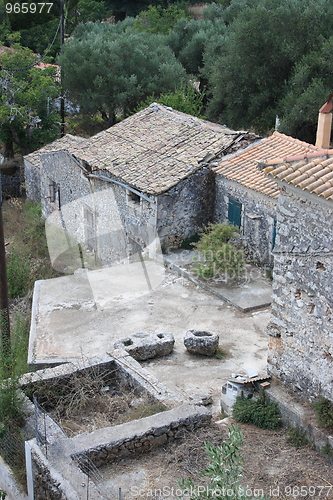 Image of A small Greek village