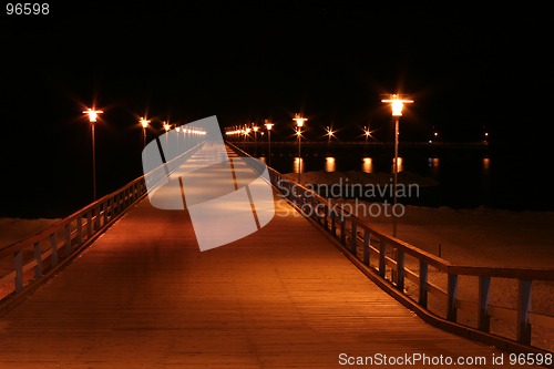 Image of Bridge at Night