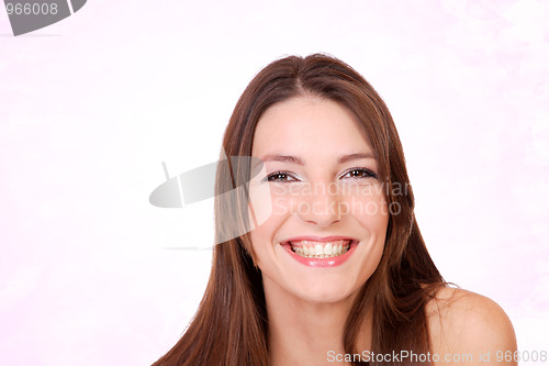 Image of portrait of a beautiful woman