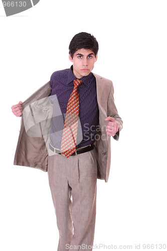 Image of Stock image of businessman standing