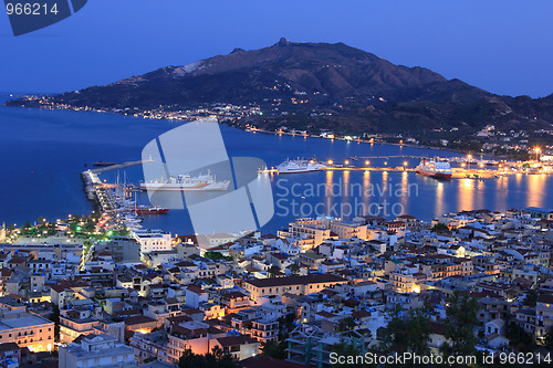 Image of Nigh view on Zante town