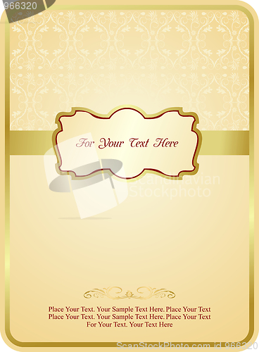 Image of Wedding card