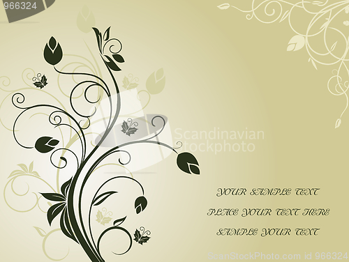Image of Floral background