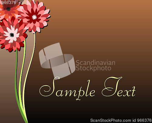 Image of Illustration of luxurious invitation card