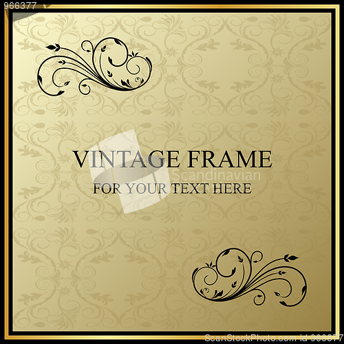 Image of Vintage frame