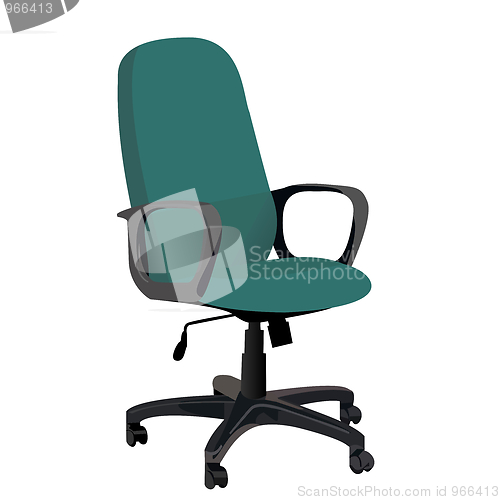 Image of Realistic illustration office armchair