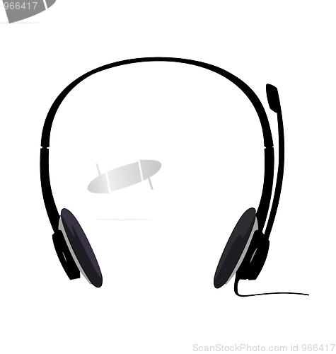 Image of Realistic illustration of headset