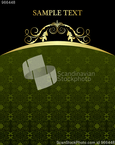 Image of Illustration luxury background card for design