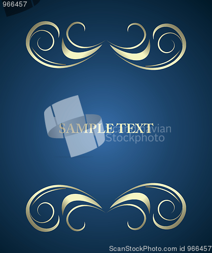 Image of Luxury card or invitation