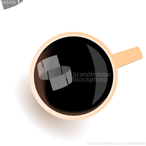 Image of Realistic illustration cup