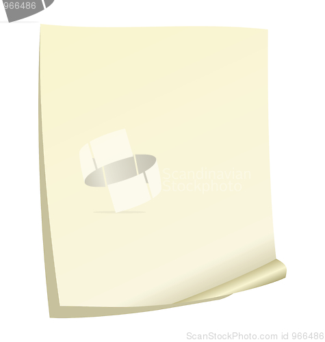 Image of Note paper