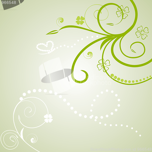 Image of Floral background for design