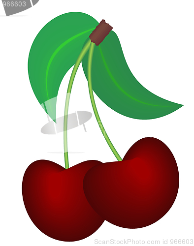 Image of Two cherry's