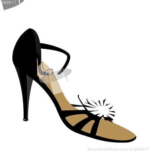 Image of woman shoe