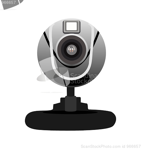 Image of Realistic illustration of web camera