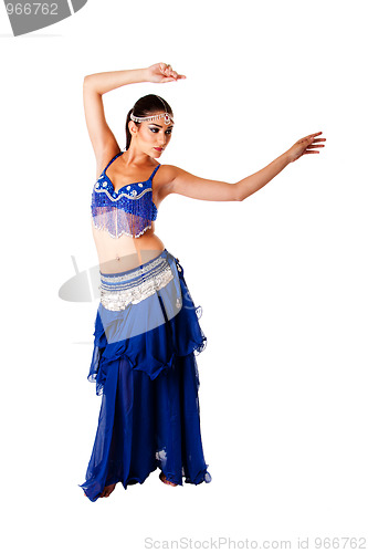 Image of Arabic belly dancer