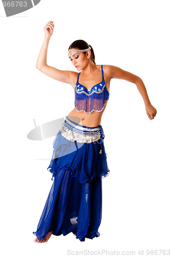 Image of Arabic belly dancer