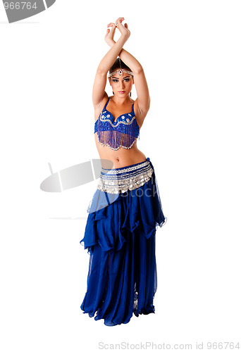 Image of Arabic belly dancer