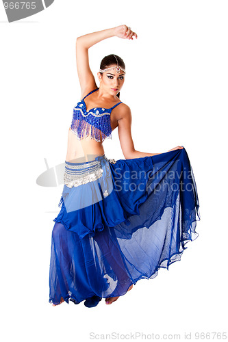 Image of Arabic belly dancer