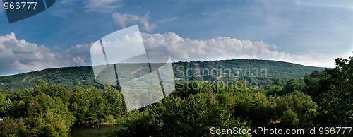 Image of Pocono Camelback Ski area mountain