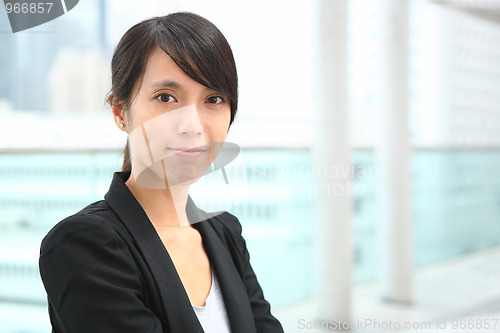 Image of young asian business woman