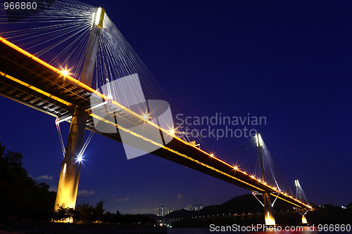 Image of Ting Kau Bridge in Hong Kong