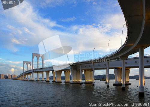Image of bridge in Macau