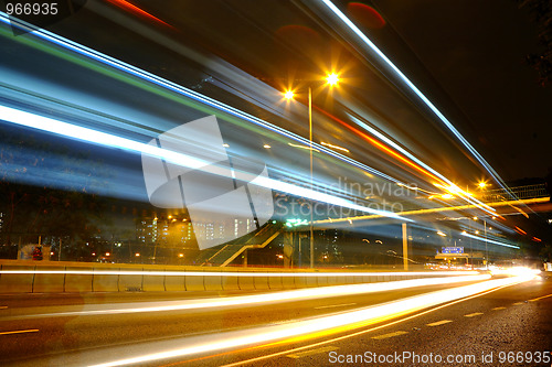 Image of highway in Hong Kong