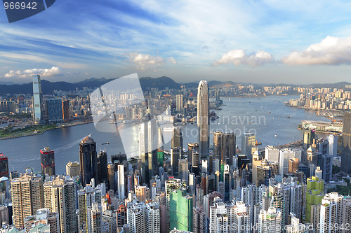 Image of Hong Kong downtown