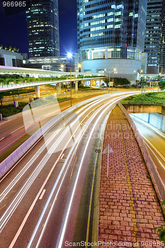 Image of busy traffic motion blur