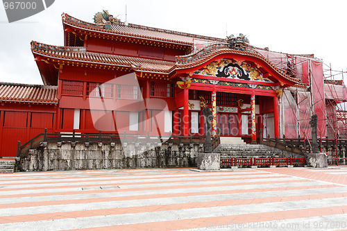 Image of Shuri Castle in Okinawa Japan