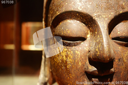 Image of buddha face