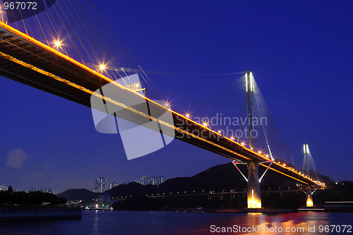 Image of Ting Kau Bridge in Hong Kong