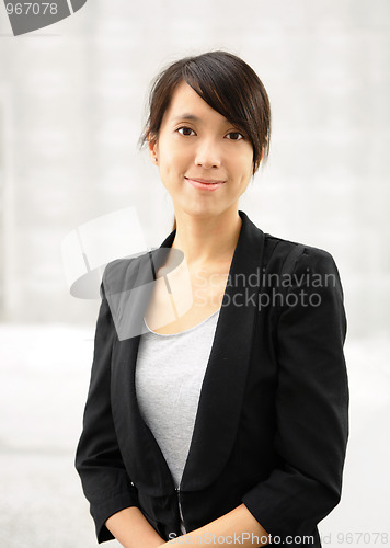 Image of young asian business woman