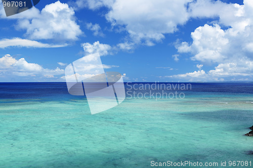 Image of beautiful sea