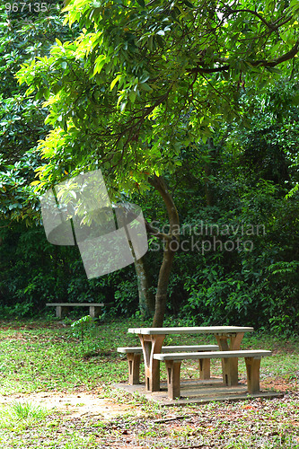 Image of picnic place
