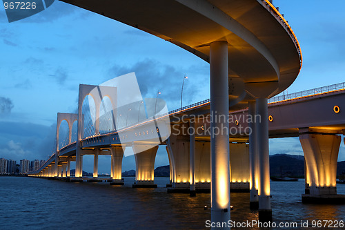 Image of bridge in Macao